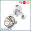 Luxury Quality Brass Watch Movement Custom Cufflinks For Men