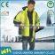 cheap winter reflective life winter man jacket with 5 cm reflective tape