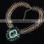 Fashion popular set auger stones inlaid party lady's necklace