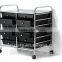 12-PP Color Drawer Storage Organizer Trolley