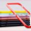 5.5inch Colorful Frame with clear TPU cell phone case for iphone 6 plus