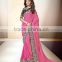 Georgette Pink Saree Online Buy For All