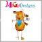 China Custom Made Outdoor Christmas Metal Dog Garden Decoration