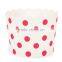 White/Red Dots Baking Cups Girls BOYs Kids BIRTHDAY PARTY SUPPLIES