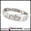 Magnetic stainless steel bracelet with stone,bio magnetic bracelet