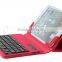 Universal PU leather tablet case with keyboard wireless for 7-8 inches, android ISO system-TY4708