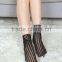 Good Quality Women Black Color Nylon Fishnet Ankle Socks