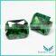 Free Sample Hot sale Gemstone Wholesale Octagon Cut Cubic Zirconia,Synthetic Emerald Green Gemstone