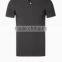 Men's pure color v-neck shirt