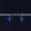 Earrings With Butterfly Drop for Wholesale