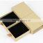 Hard gift drawer box kraft paper box slide open box
