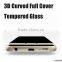 HOT 0.2MM 3D Curved Full Cover Tempered Glass Screen Protector for Samsung Galaxy S7 Edge G9350 Anti-explosion Glass LCD GUARD