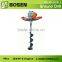 49cc 52cc 71cc Gasoline Hole Digging Machine with Metal Driller