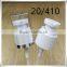 Luxury cosmetic spray pump for bottles/special crem pump 20/410