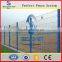 Electro galvanized welded wire mesh piece for garden fence