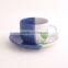 200--300ml Red promotion glazed ceramic mug with saucer