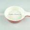 hot selling glazed red ceramic bake plate with one handle, durable ceramic bakeware