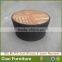 balcony small table set patio furniture rattan coffee table chair