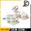 Gold Emboss New bone Coffee Cup and Saucer Sets