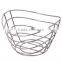 Metal Wire Fiower-shape Fruit Basket