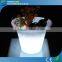 Wholesale Plastic Rechargeable RGB LED Plastic Ice Bucket
