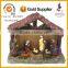 10" Resin Craft Christmas Nativity Scene Christmas House Decorations