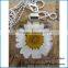 Low MOQ Resin Real Flower Necklace Herbarium Pendant