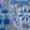 Oval Transparent pvc printed anti slip bath mat