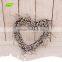 GNW CHWR-1605051 High quality wholesale brown heart-shaped Christmas Rattan Wreath