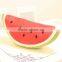 New products decorative cool Watermelon bolster cushion plush round triangle fruit pillow made in china