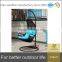 Outdoor leisure garden patio swing chair with cushion rattan swing chair