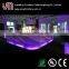 Color Change Led Counter Bar Table,Remote Control Illuminated Led Bar Counter