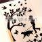 Custom Decorative Rub On Transfer Sticker, Switch & Socket Decorations