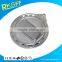 Die casting zinc alloy silver torch medals