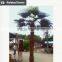 Outdoor and indoor artificial evergreen decorative metal date palm tree