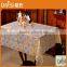Easy wipe tablecloth lace embossed vinyl tablecloth oilcloth