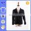 Wide fly deep neckline short top length clousure women outer coat