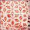 Orange cut work design 2017 embroidered cotton lace fabric for dress