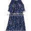 Cute Ruffle Top Spagetti Strap Child Girls Dress HSD8131