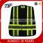2017 OEM sevice reflective black vest