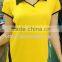 Women polo shirt, v neck, short sleeve, 100 % polyester birdeyes