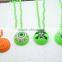 luminous Halloween white ghost pendant diy beads necklace handmade pearl beads ghost necklace for Halloween Day's promotion gift