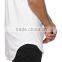 Loose Fit Basic Drop Tail Long T-Shirt Custom Made for Men 100% Cotton High Quality Longline Tees Wholesale
