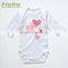 Fashion Style Long Sleeve Baby Clothes Printed Baby Romper