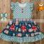 2017 Factory sales children's clothing and fashion girl dresses