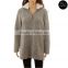 Wholesale plus size clothing women fleece 1/4 zip sherpa pullover
