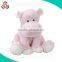 China Wholesale stuffed singing pink hippo plush toy