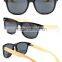 Custom High Quality Bamboo Sunglasses PC Frame AC Smoke Lenses Sunglasses DLR6013