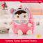 Funny colorized plush bag for kids/kids plush handbag