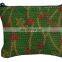 Wholesale Beautiful Cotton Indian Green Kantha Wallet Vintage Sari Clutch